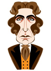 Paul McGann as Doctor Who - caricature by Neale Osborne